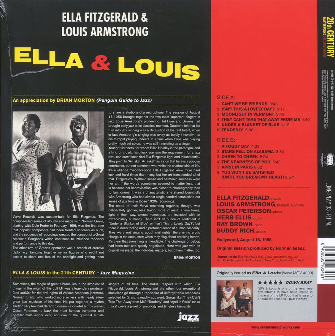 Ella Fitzgerald, Louis Armstrong - Ella & Louis