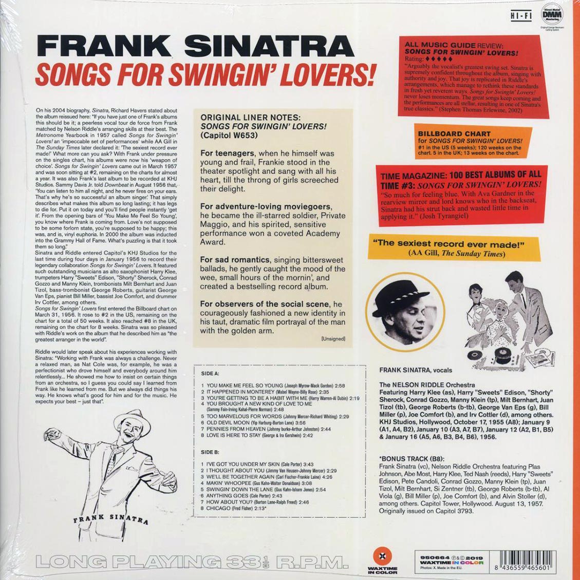Frank Sinatra - Songs For Swingin' Lovers