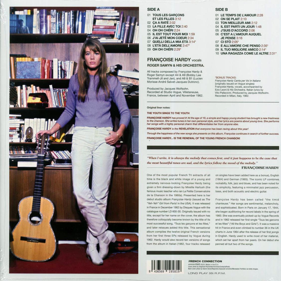 Francoise Hardy - Tous Les Garcons Et Les Filles