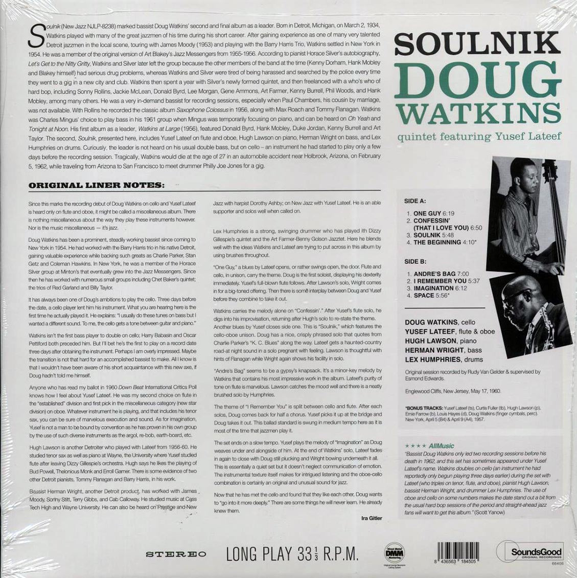 Doug Watkins Quintet - Soulnik