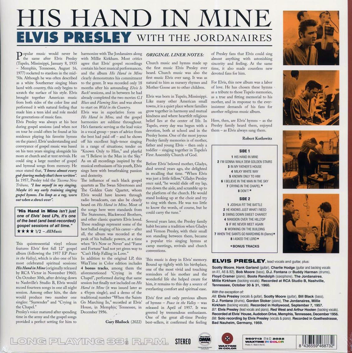 Elvis Presley - His Hand In Mine