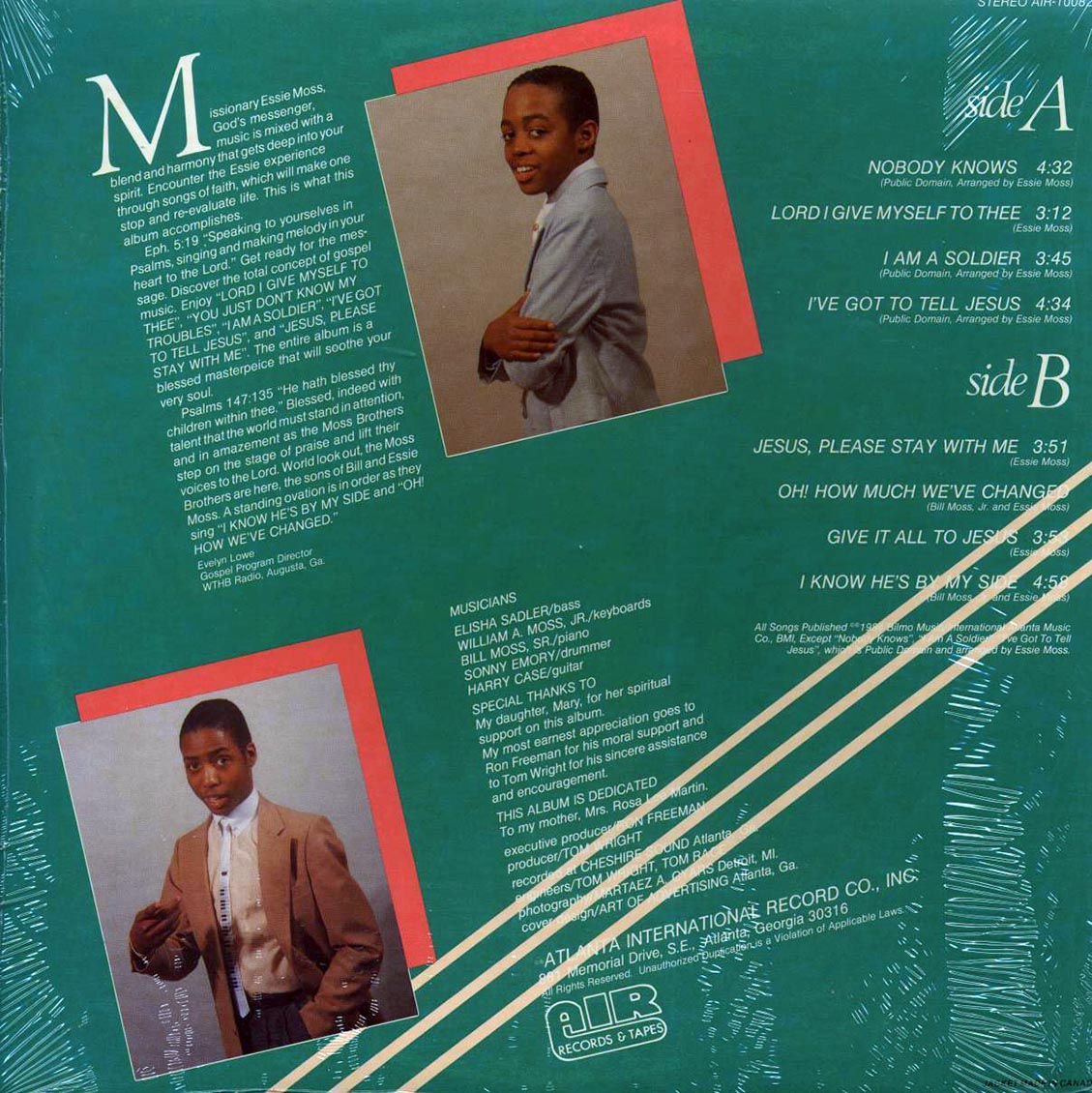 Missionary Essie Moss & The Moss Brothers - Nobody Knows