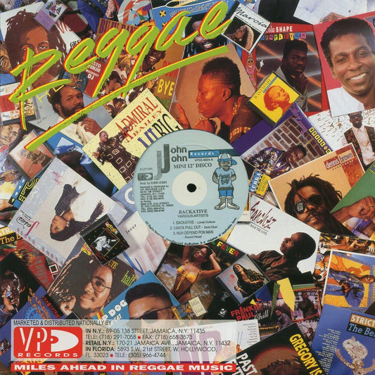Louie Culture, Beenie Man, Original African, Gold Dust, Round Head - Backative