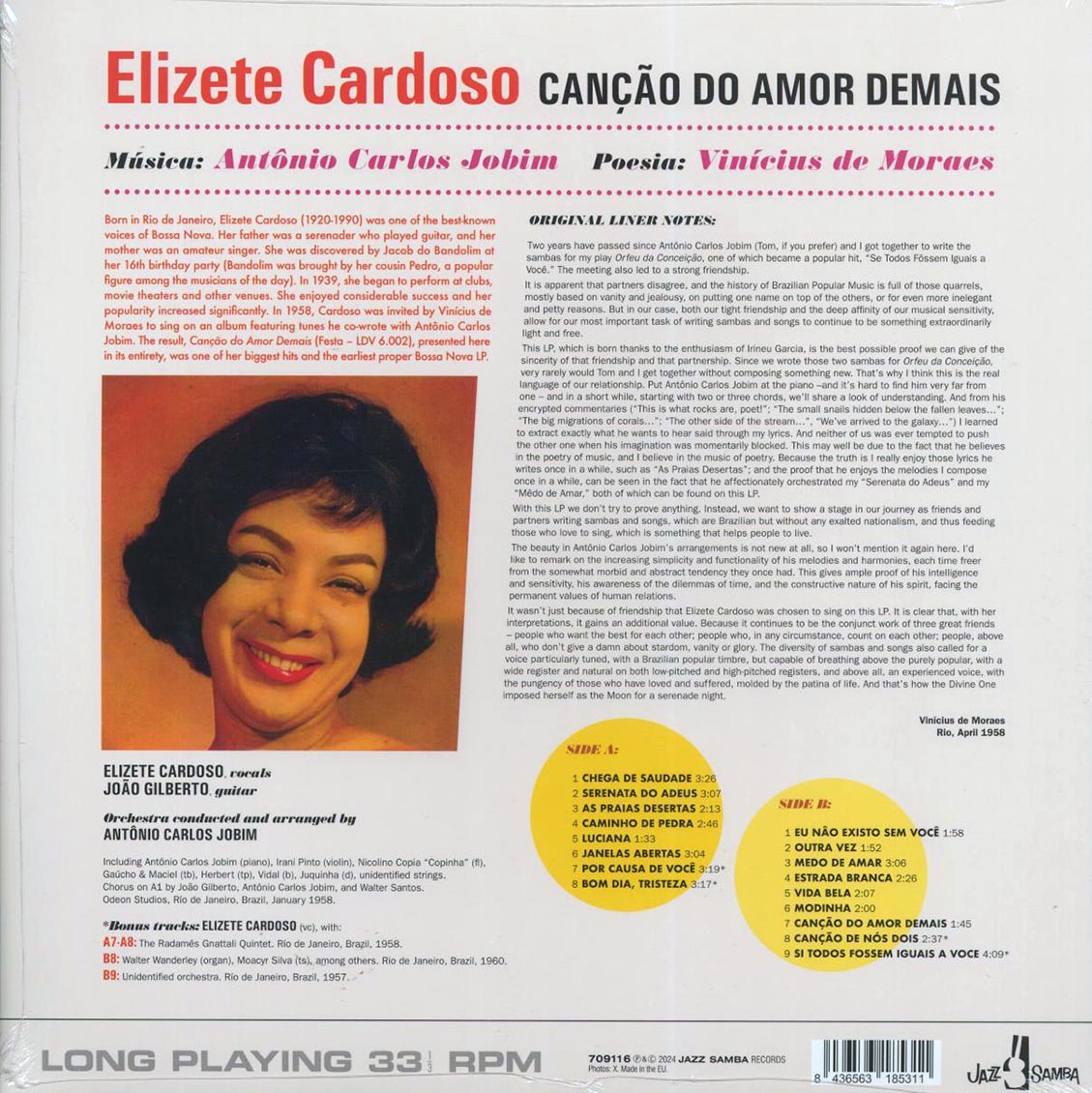 Elizete Cardoso - Cancao Do Amor Demais
