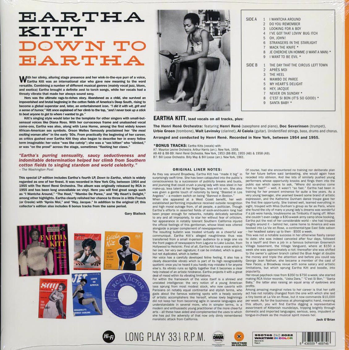 Eartha Kitt - Down To Eartha