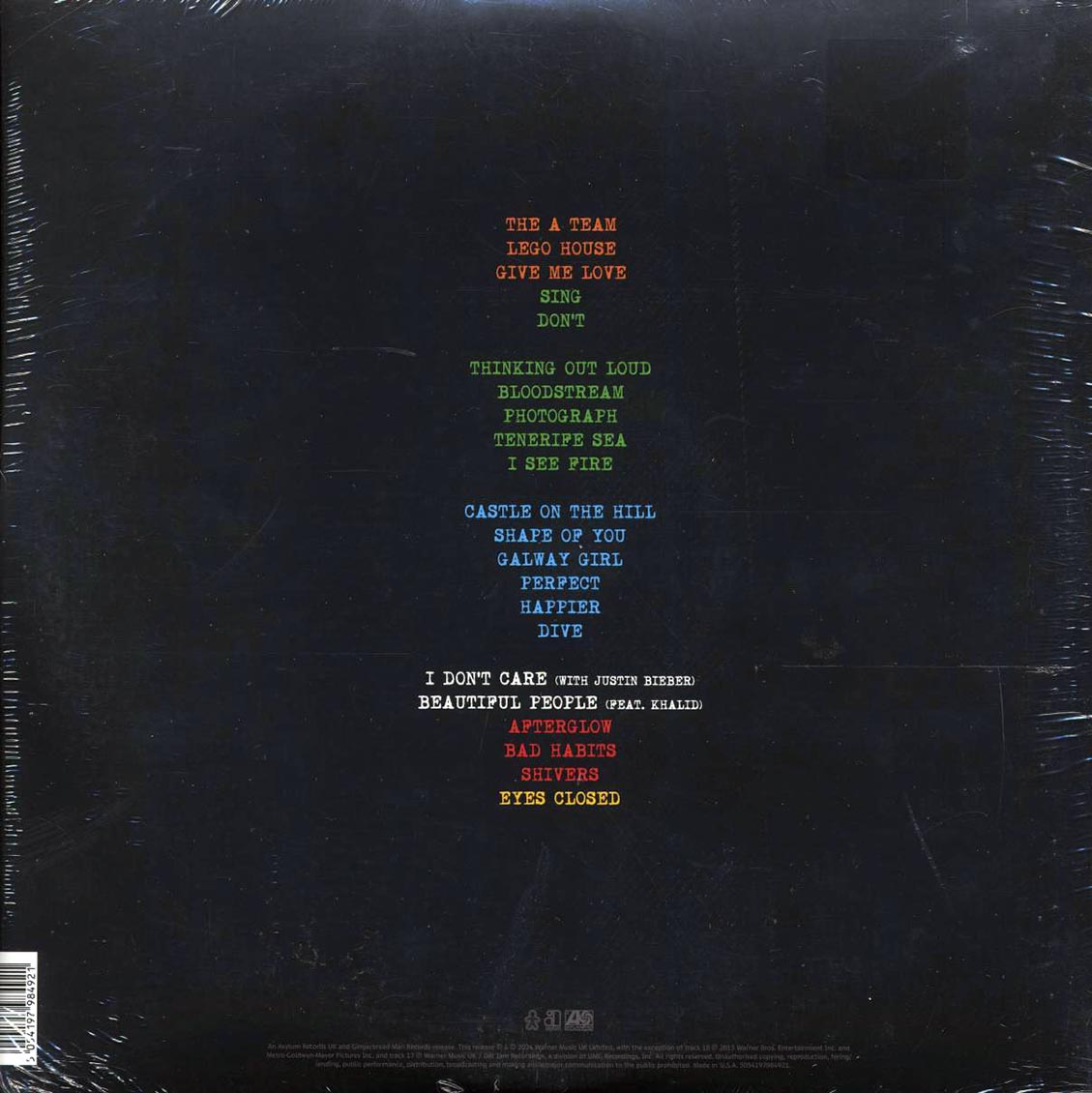 Ed Sheeran - +-=÷×: Tour Collection