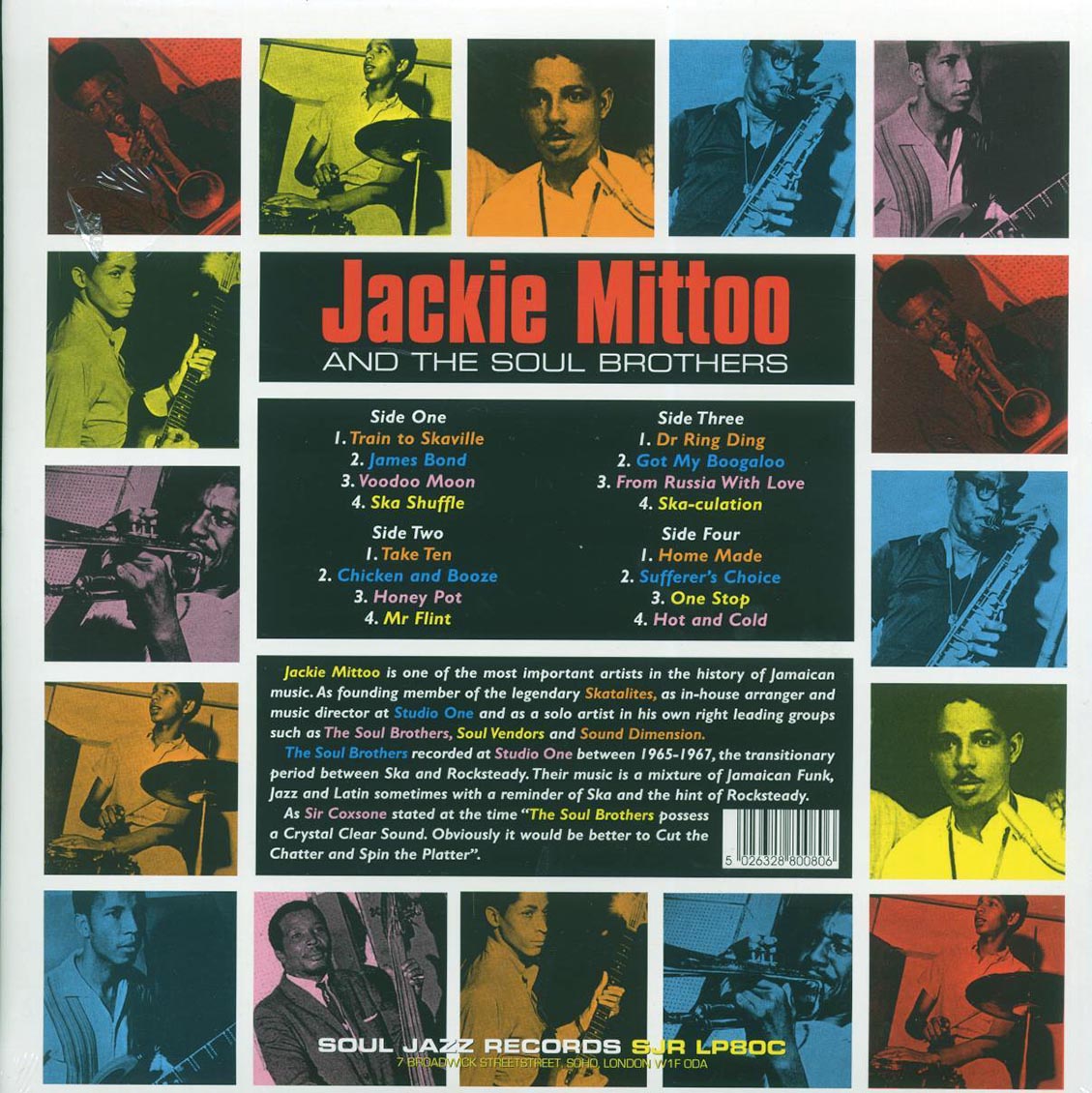 Jackie Mittoo, The Soul Brothers - Last Train To Skaville