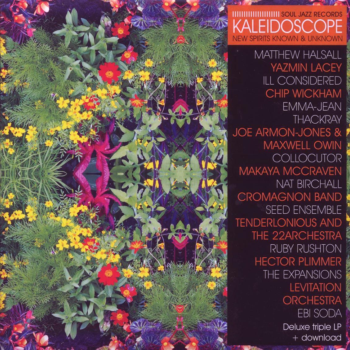 Matthew Halsall, Yazmin Lacey, Ill Considered, Etc. - Kaleidoscope: New Spirits Known & Unknown