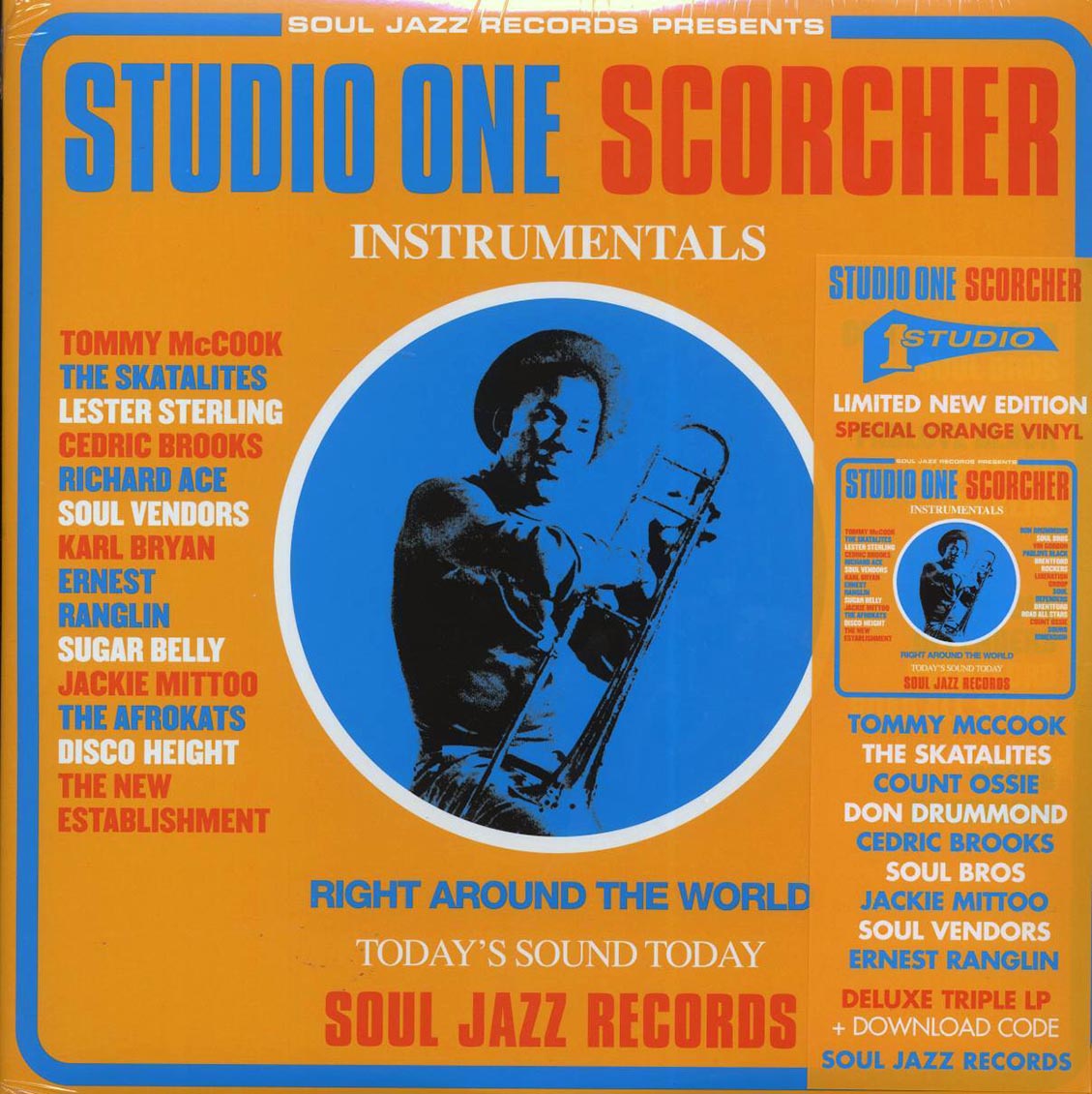 The Skatalites, Soul Vendors, Sound Dimension, Cedric Brooks, Etc. - Studio One Scorcher: Instrumentals
