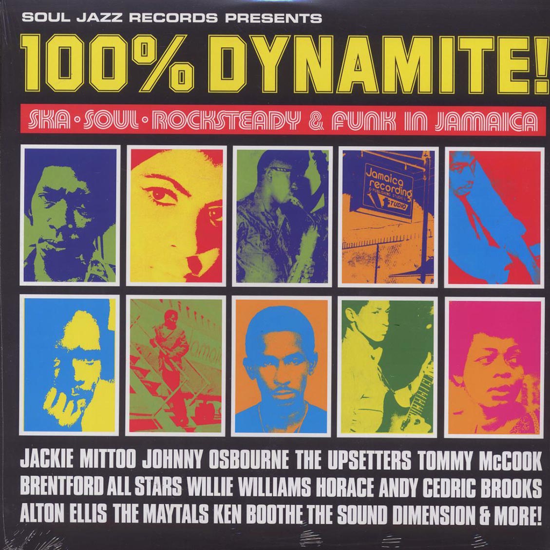 Johnny Osbourne, Cedric Brooks, The Maytals, Alton Ellis, Willie Williams, The Upsetters, Etc. - 100% Dynamite!