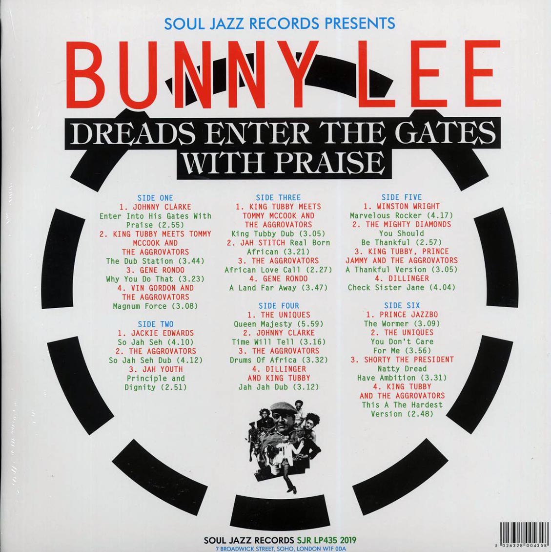 Bunny Lee, King Tubby, Johnny Clarke, Dillinger, Prince Jazzbo, The Uniques, Etc. - Dreads Enter The Gates With Praise