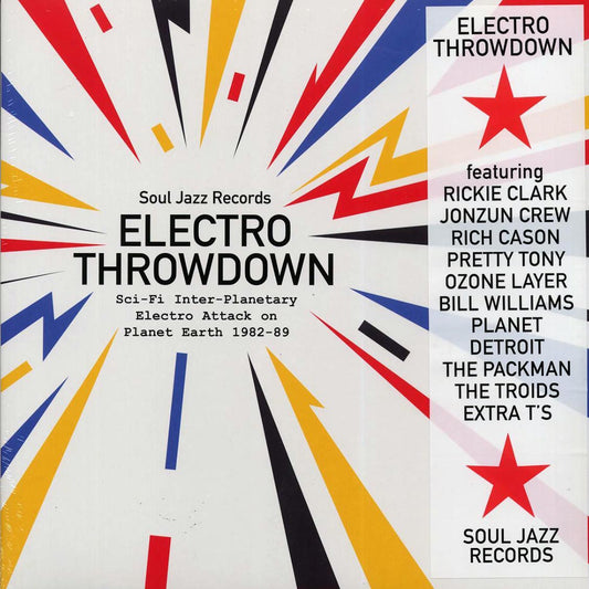 Various - Electro Throwdown: Sci-Fi Inter-Planetary Electro Attack On Planet Earth 1982-89