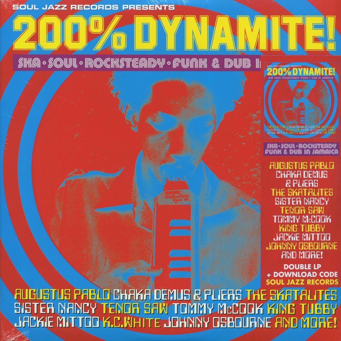 Sister Nancy, Tenor Saw, Augustus Pablo, King Tubby, Jackie Mittoo, Etc. - 200% Dynamite!
