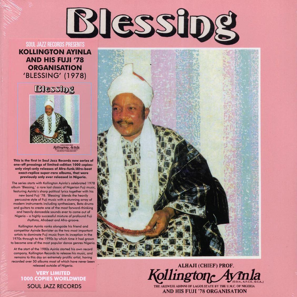 Alhaji Chief Prof. Kollington Ayinla & His Fuji '78 Organisation - Blessing