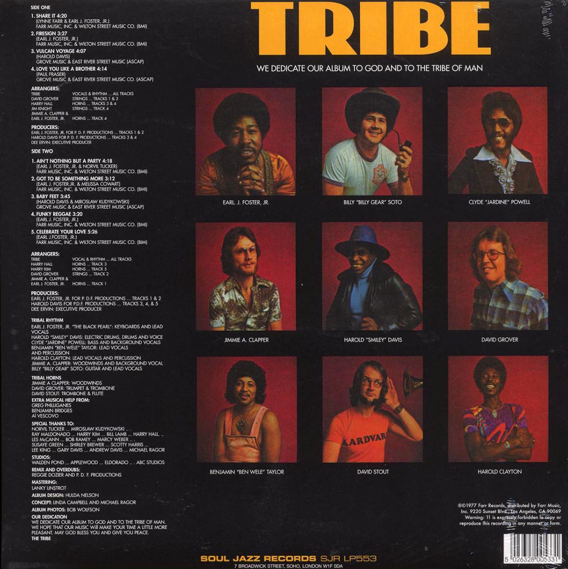 Tribe - Dedication