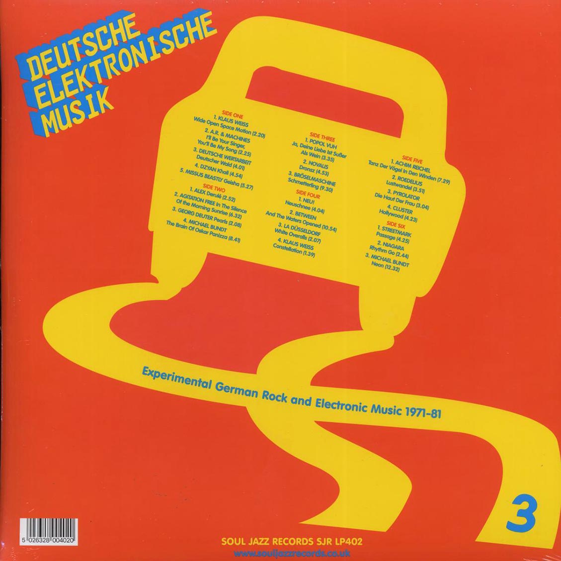 Various - Deutsche Elektronische Musik 3: Experimental German Rock And Electronic Music 1971-81