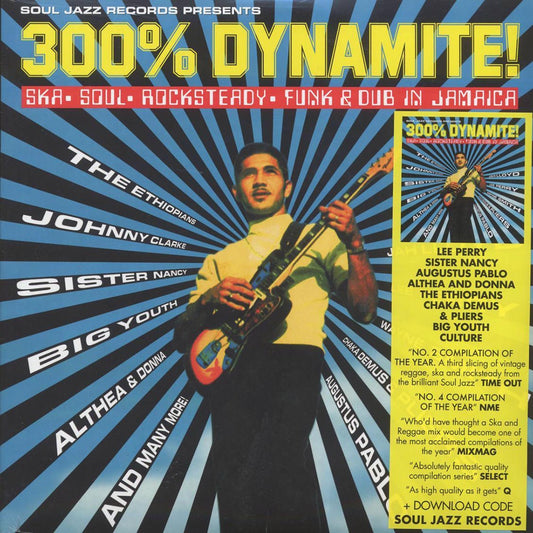 The Ethiopians, Sister Nancy, Althea & DOnna, Lee Perry, Culture, Etc. - 300% Dynamite!: Ska, Soul, Rocksteady, Funk & Dub In Jamaica