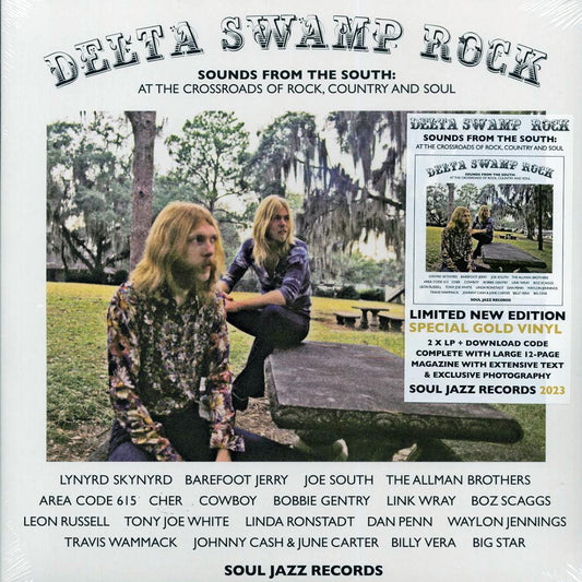 Lynyrd Skynyrd, Barefoot Jerry, The Allman Brothers, Link Wray, Dan Penn, Etc. - Delta Swamp Rock: Sounds From The South At The Crossroads Of Rock, Country And Soul