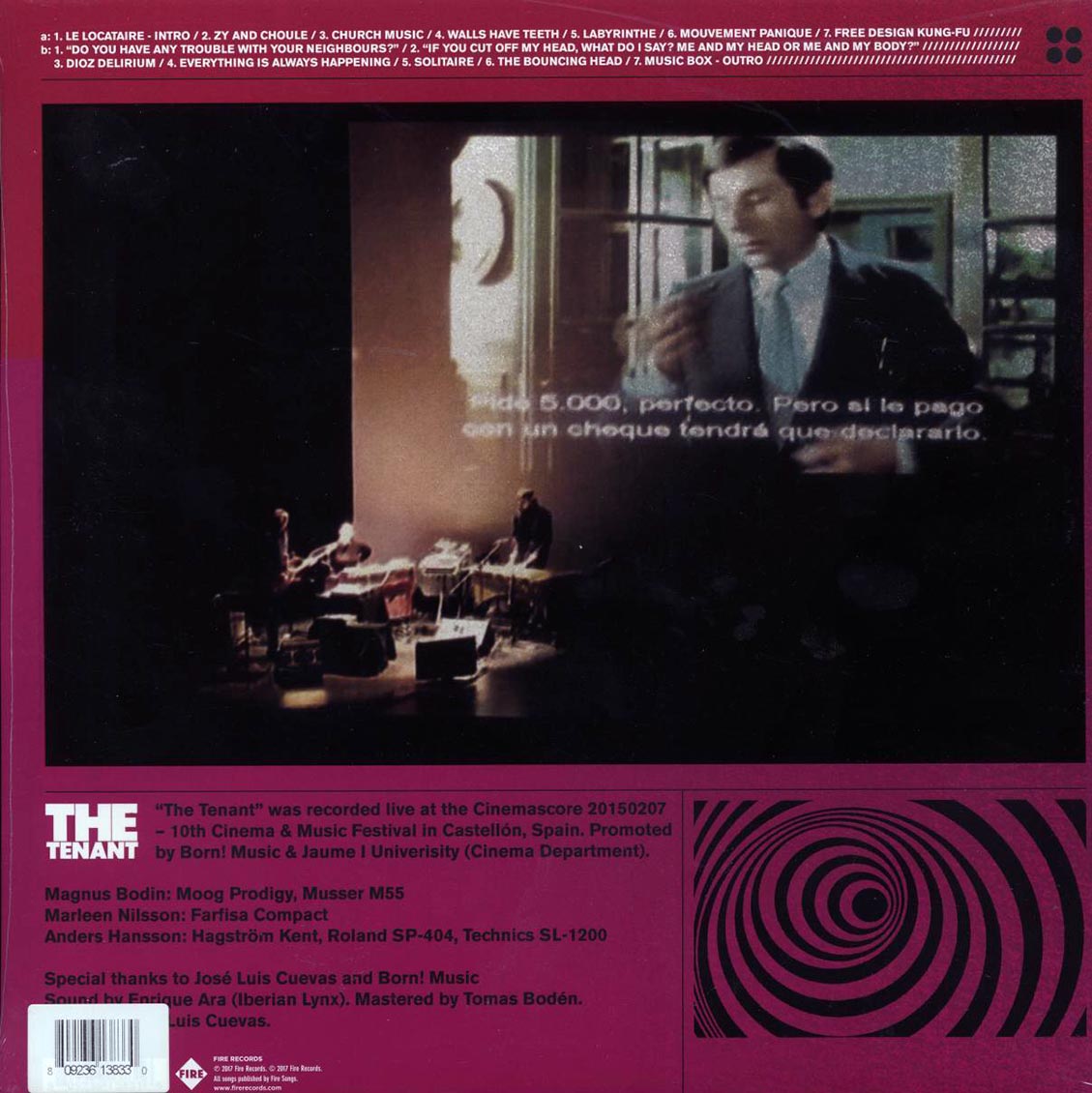 Death And Vanilla - A Score For Roman Polanski's The Tenant