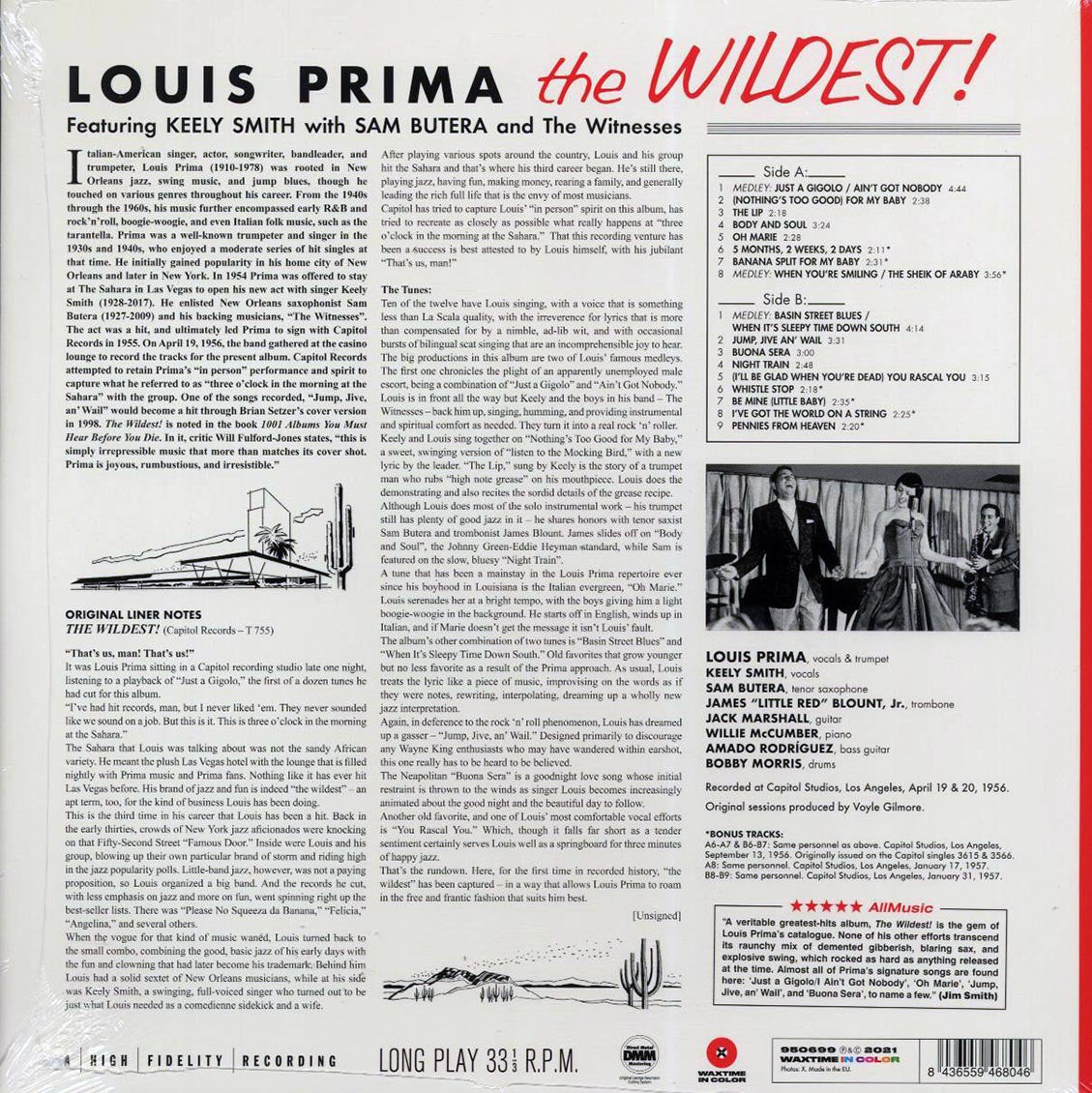 Louis Prima - The Wildest!