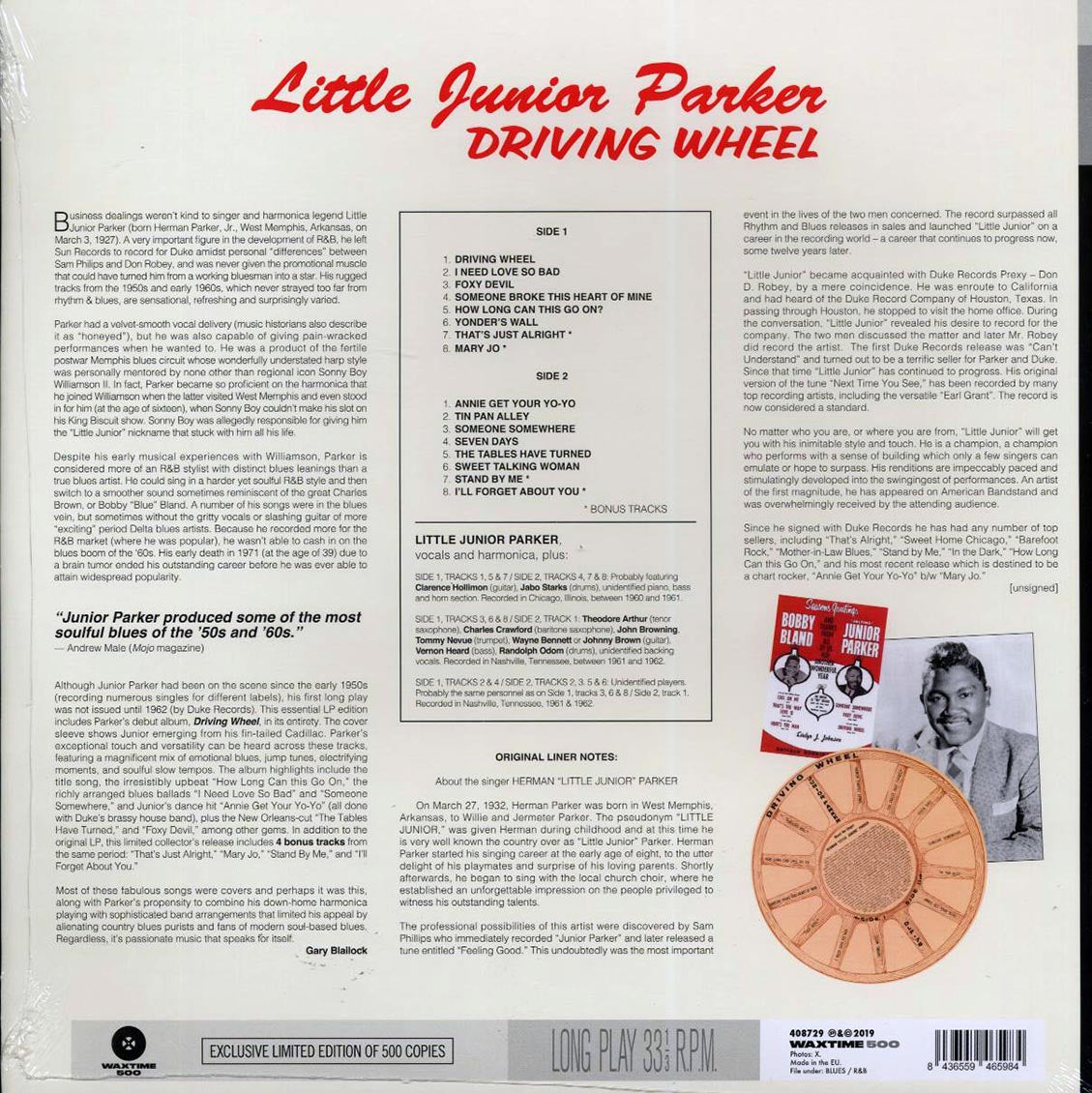 Little Junior Parker - Driving Wheel