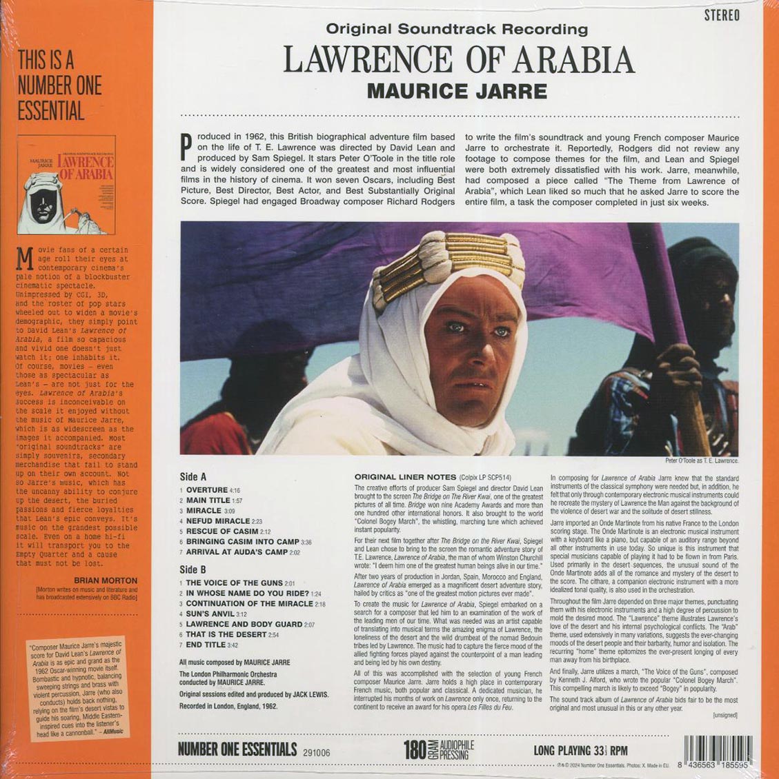 Maurice Jarre - Lawrence Of Arabia: Original Soundtrack Recording