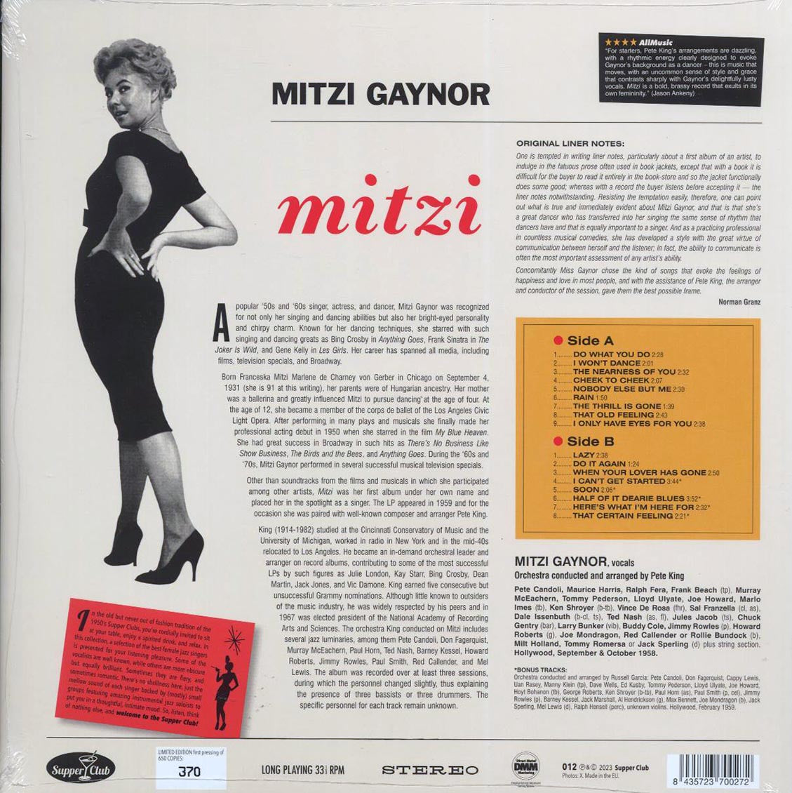Mitzi Gaynor - Mitzi