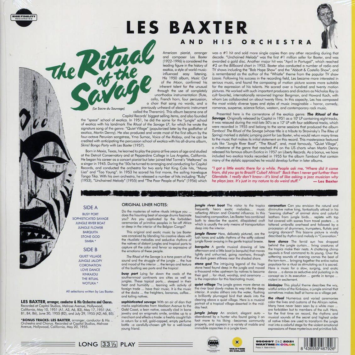 Les Baxter & His Orchestra - Ritual Of The Savage