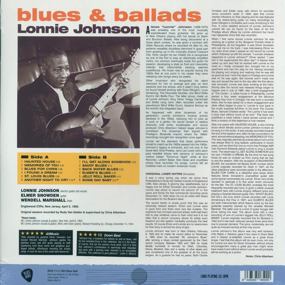 Lonnie Johnson, Elmer Snowden - Blues & Ballads