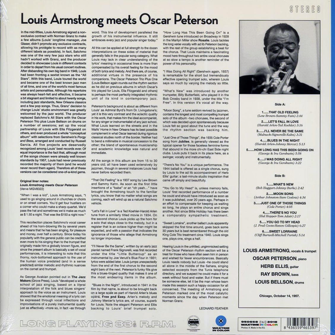 Louis Armstrong, Oscar Peterson - Louis Armstrong Meets Oscar Peterson