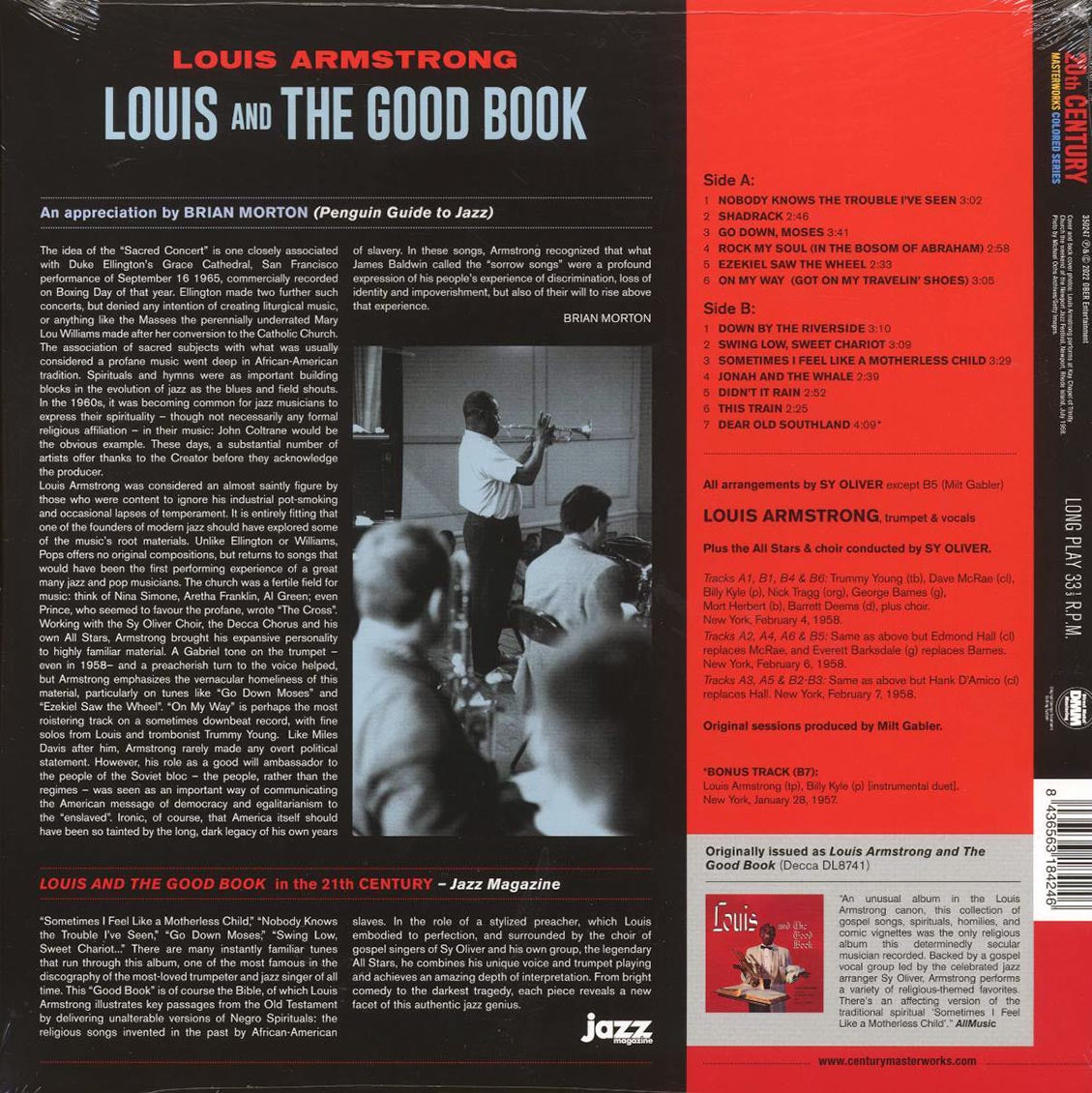 Louis Armstrong & His All-Stars, The Sy Oliver Choir - Louis And The Good Book