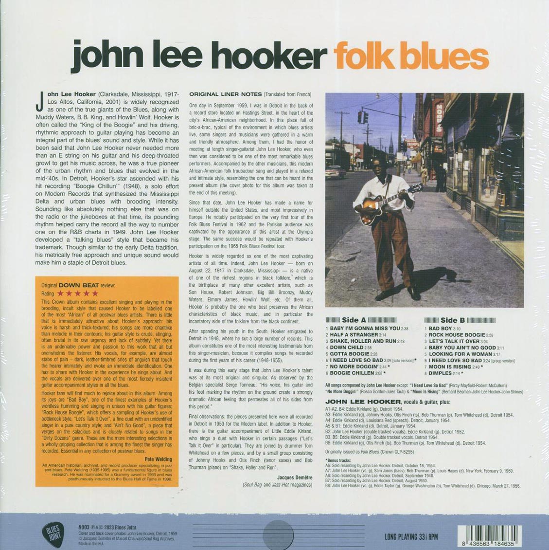 John Lee Hooker - Folk Blues