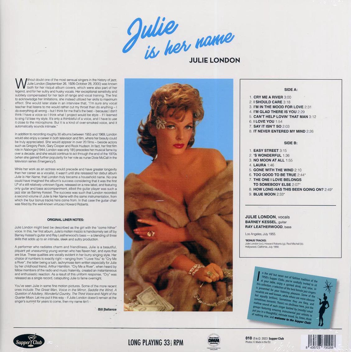 Julie London - Julie Is Her Name