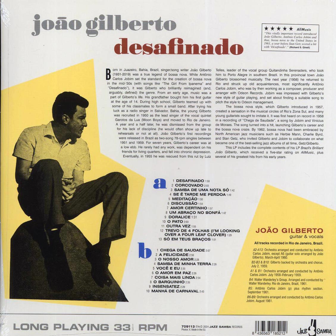 Joao Gilberto - Desafinado