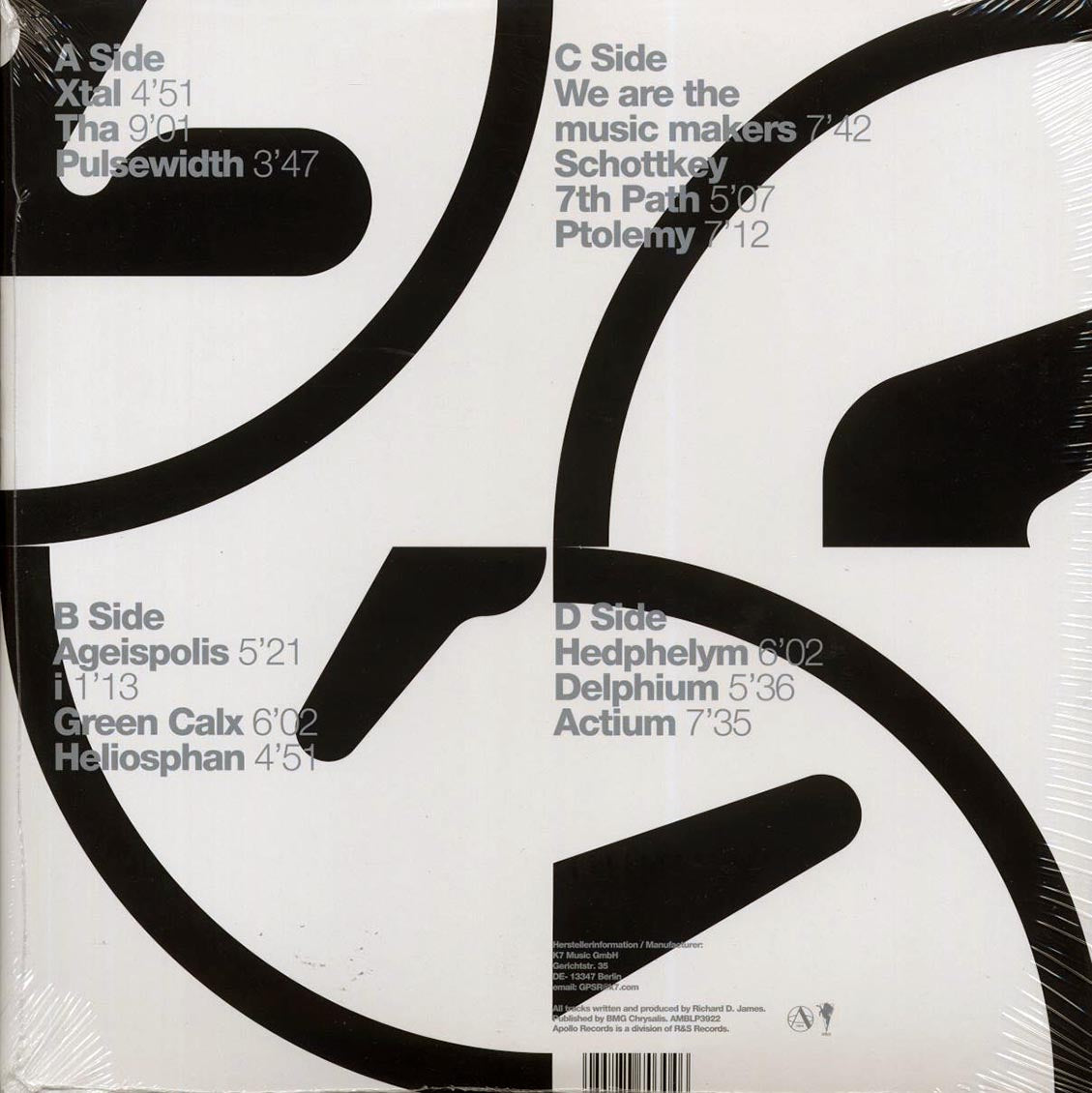 Aphex Twin - Selected Ambient Works 85-92