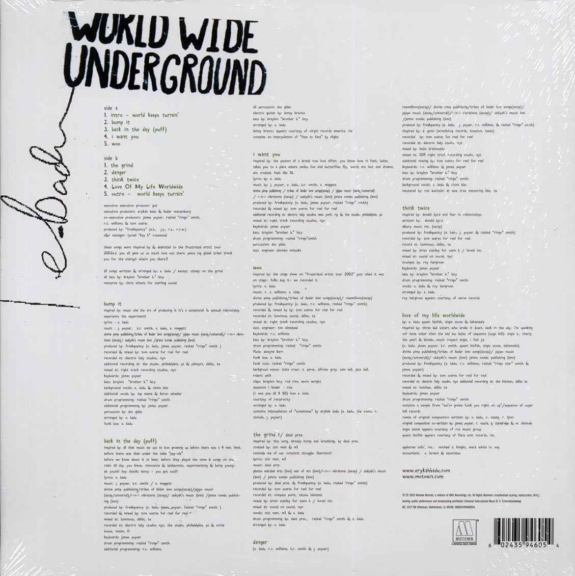 Erykah Badu - Worldwide Underground