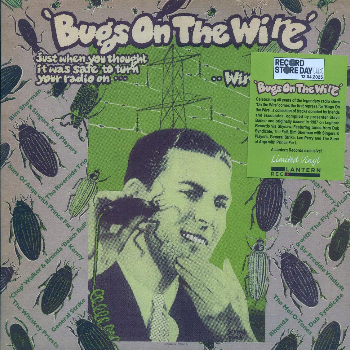 Prince Far I, Dub Syndicate, Lee Perry , The Mel-O-Tones, The Fall, Etc. - Bugs On The Wire
