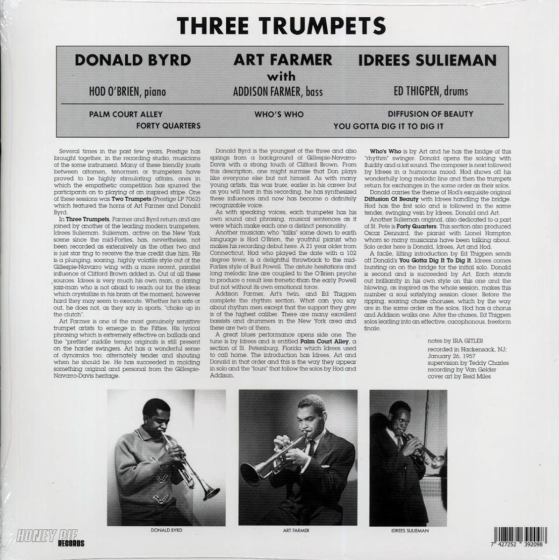 Art Farmer, Donald Byrd, Idrees Sulieman - Three Trumpets