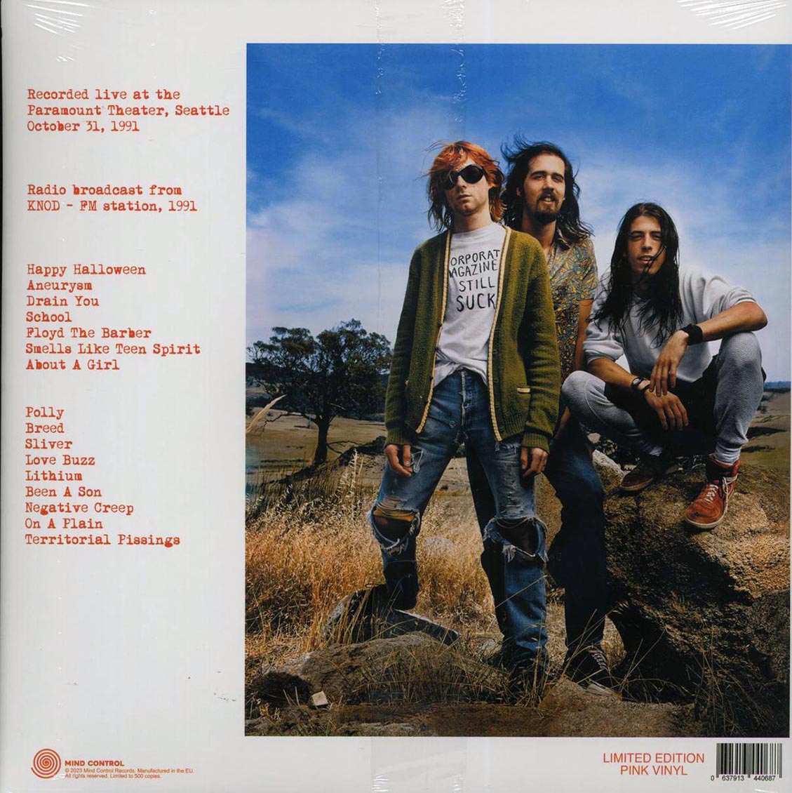 Nirvana - Happy Halloween: Live At The Paramount Theatre, Seattle, October 31, 1991