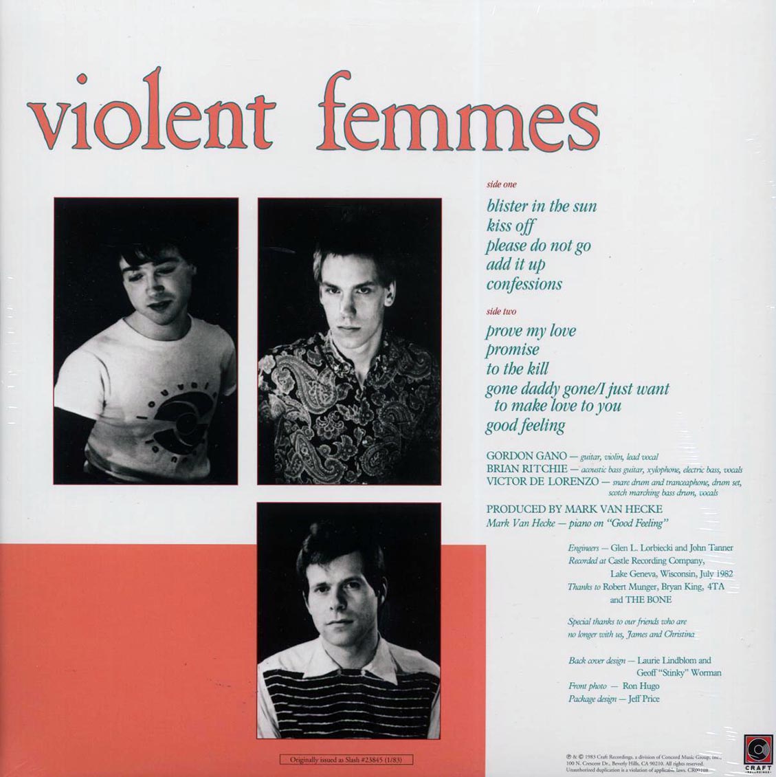 Violent Femmes - Violent Femmes
