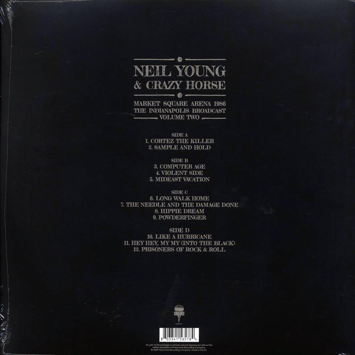 Neil Young & Crazy Horse - Market Square Arena 1986 Volume 2: The Indianapolis Broadcast