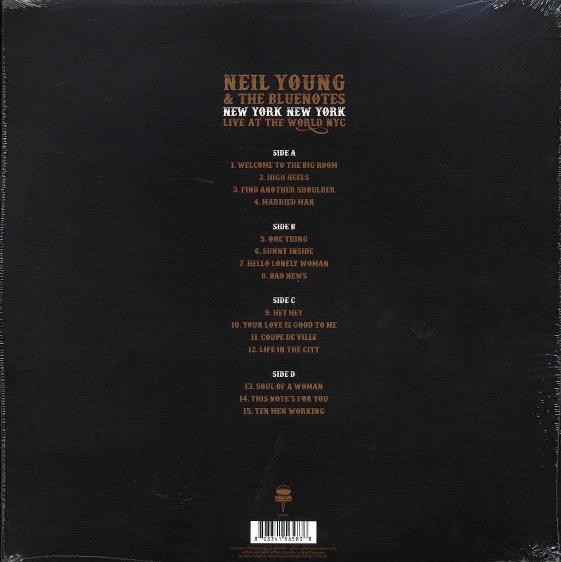 Neil Young & The Bluenotes - New York New York