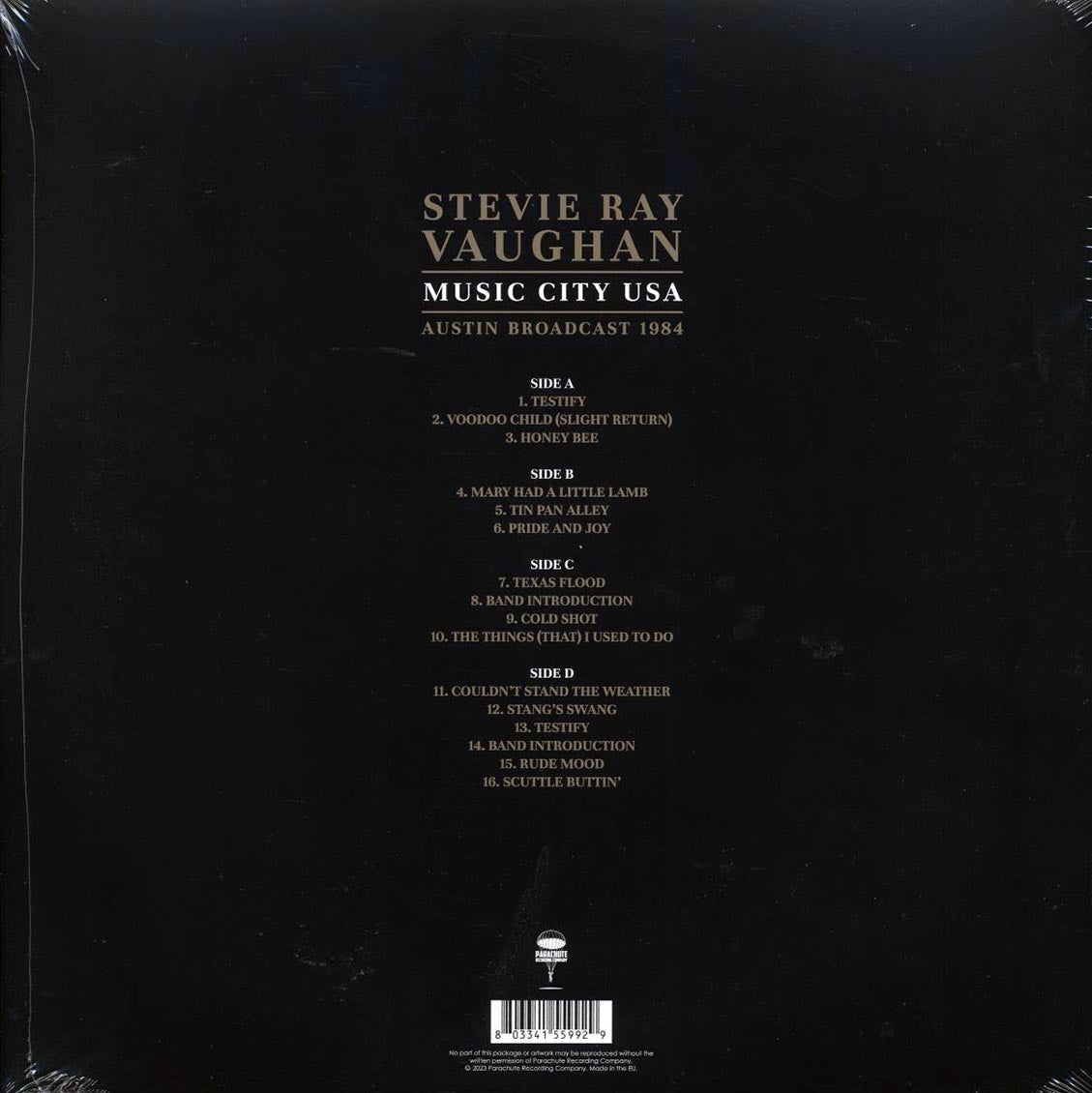 Stevie Ray Vaughan - Music City USA: Austin Broadcast 1984