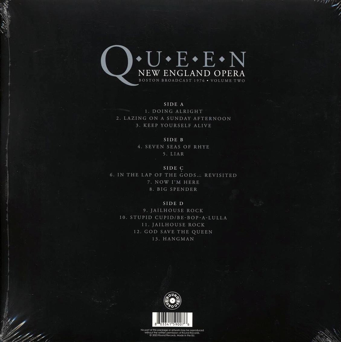 Queen - New England Opera Volume 2: Boston Broadcast 1976