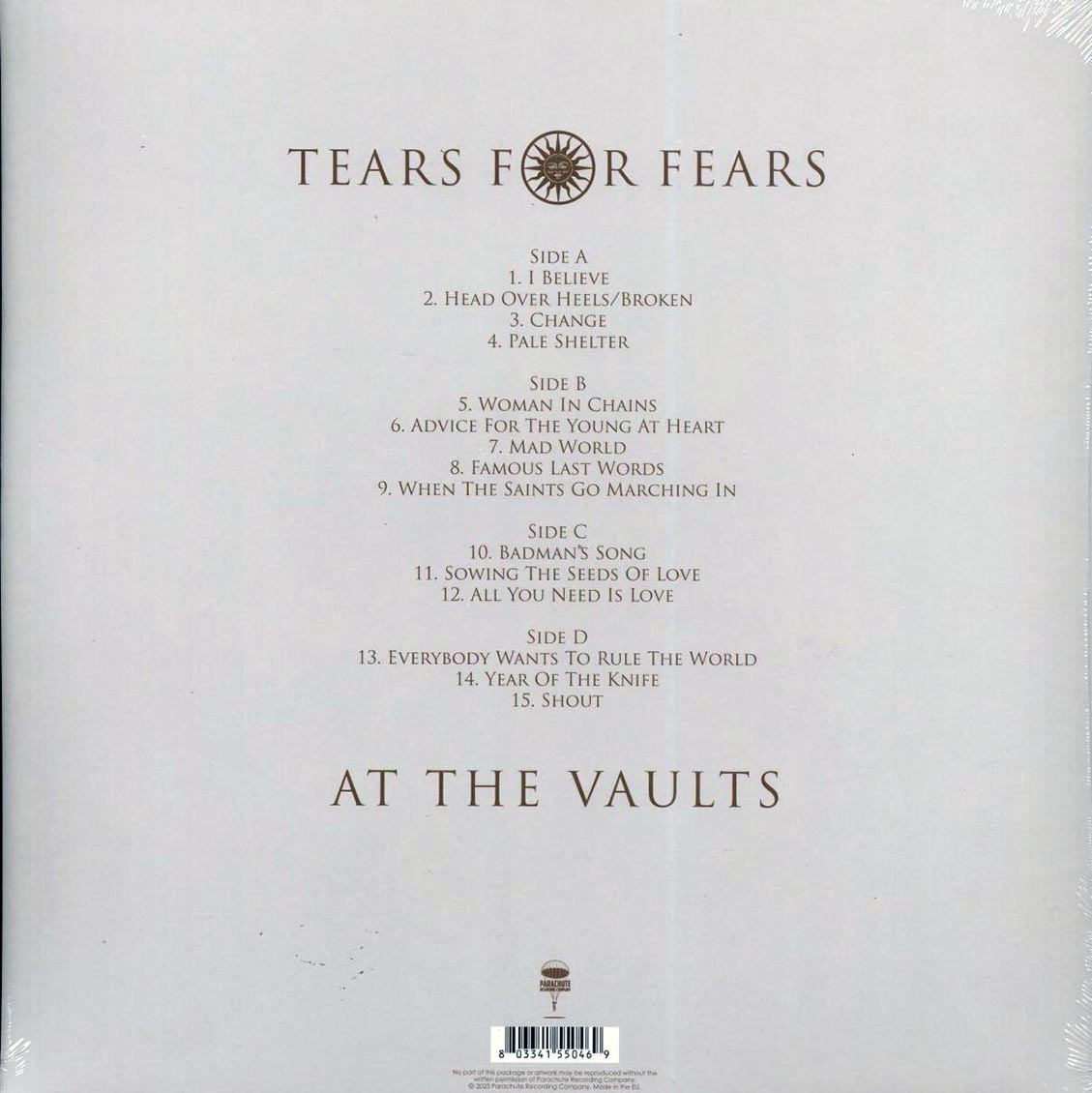 Tears For Fears - At The Vaults: Santa Barbara, CA, 26th May 1990