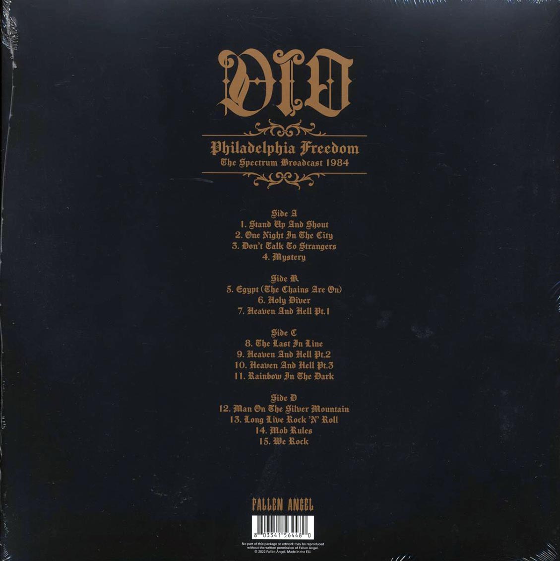 Dio - Philadelphia Freedom: The Spectrum Broadcast 1984