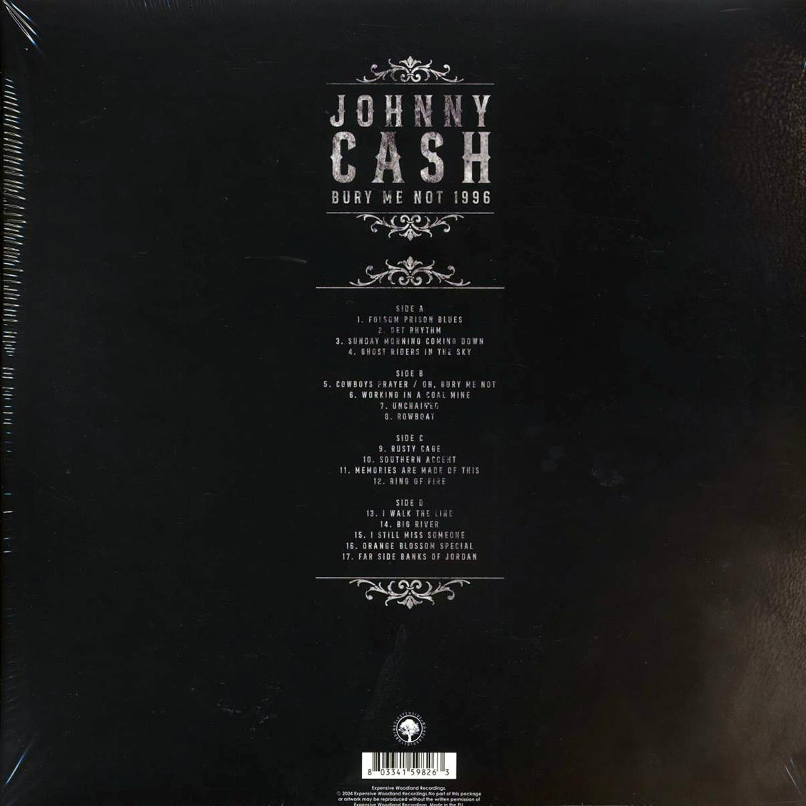 Johnny Cash - Bury Me Not 1996: Irving Plaza, New York, NY, July 9, 1976