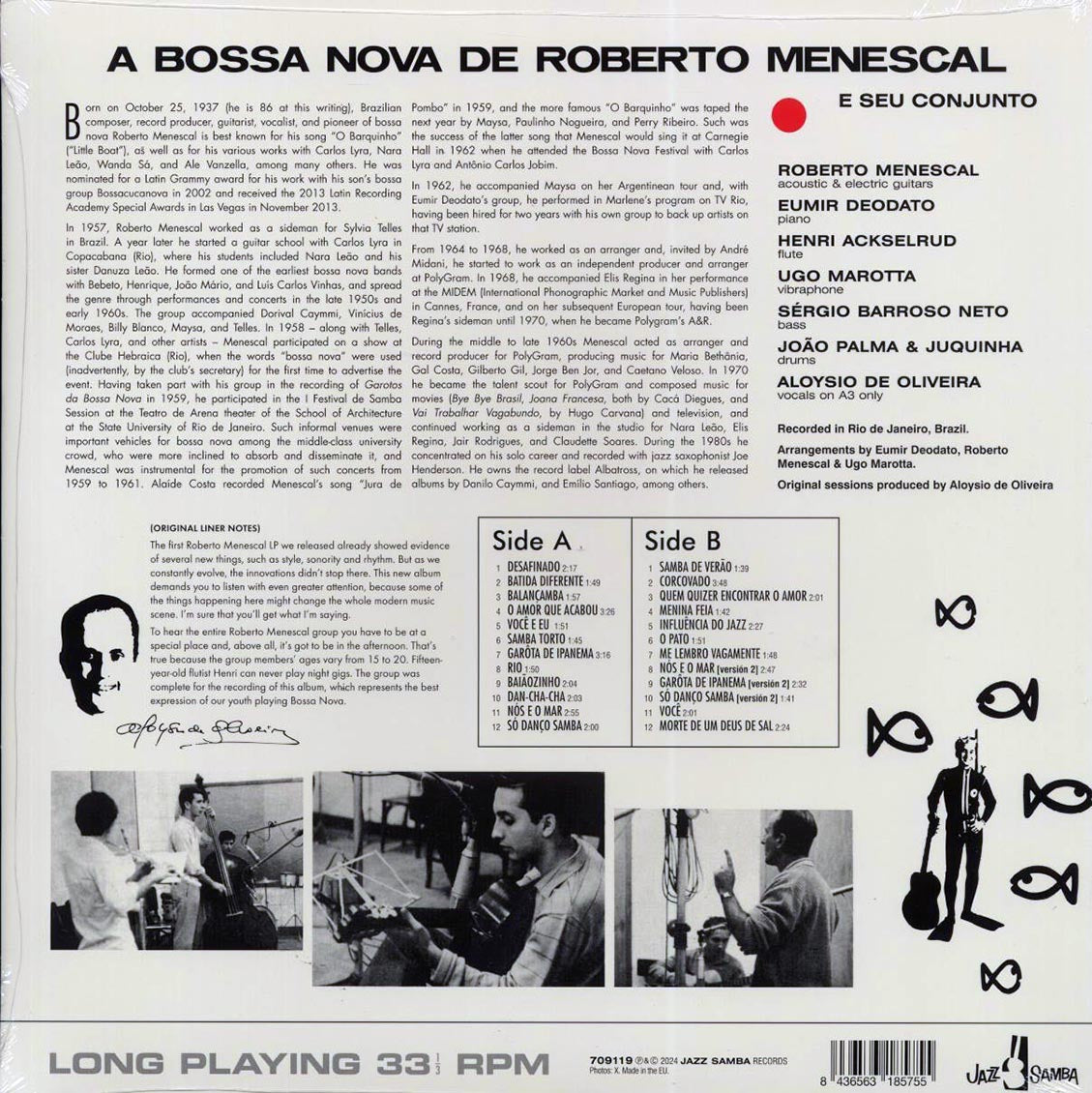 Roberto Menescal E Seu Conjunto - A Bossa Nova De Roberto Menescal E Seu Conjunto