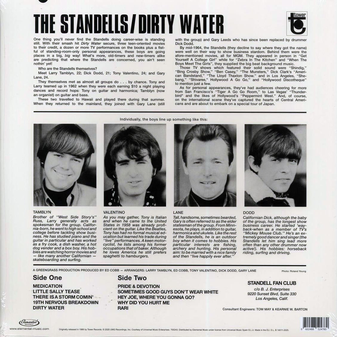 The Standells - Dirty Water