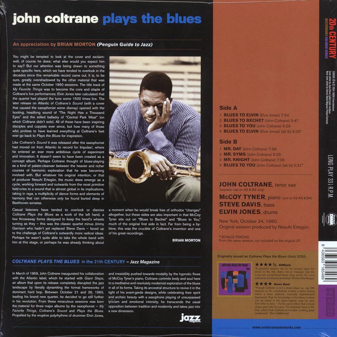 John Coltrane - John Coltrane Plays The Blues